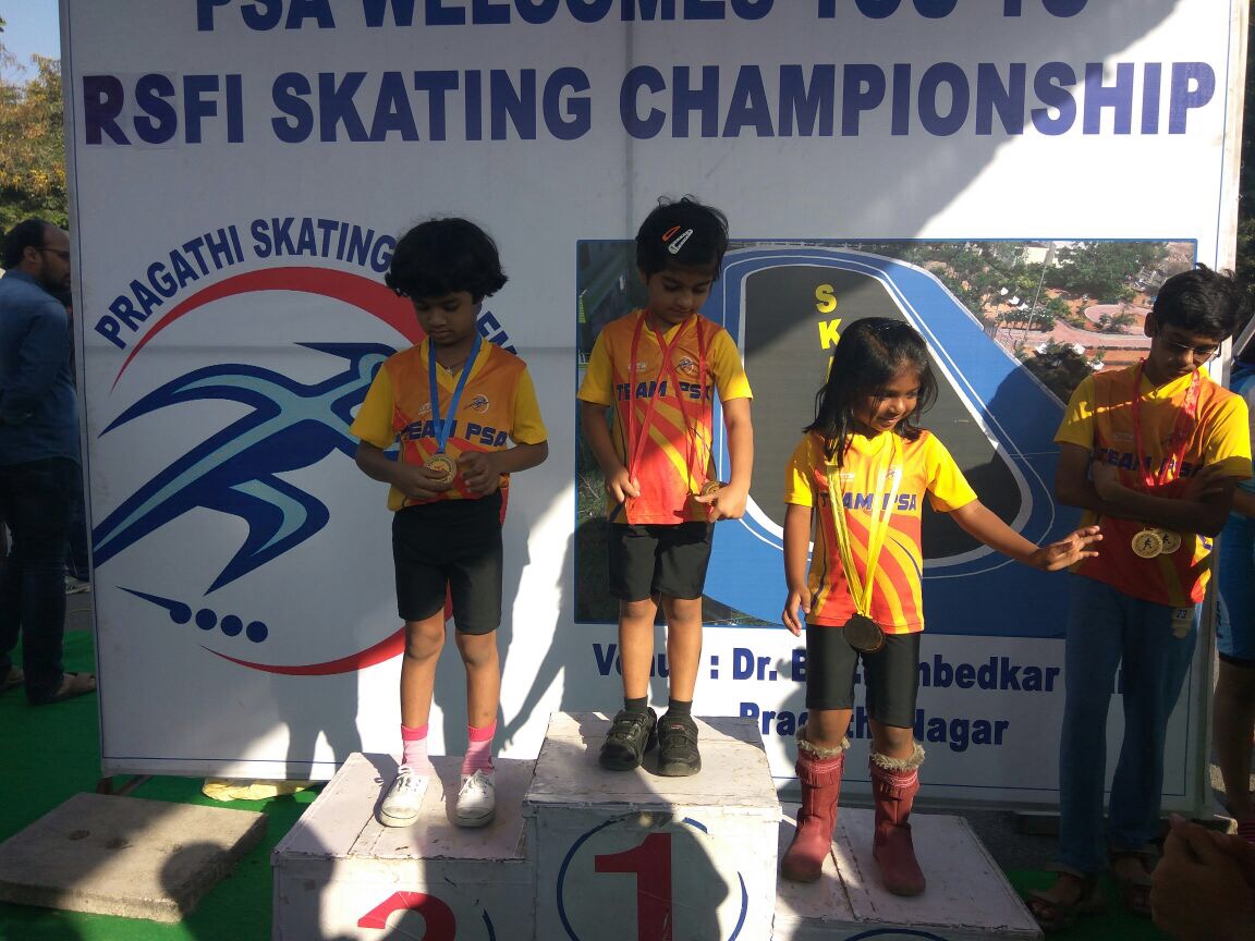 The Gaudium International School In Hyderabad Skating Competition 2017 12 2