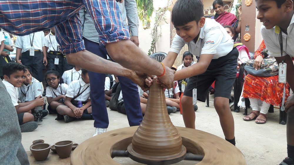 The Gaudium International School Hyderabad Field Trip Potters Land 2018 2