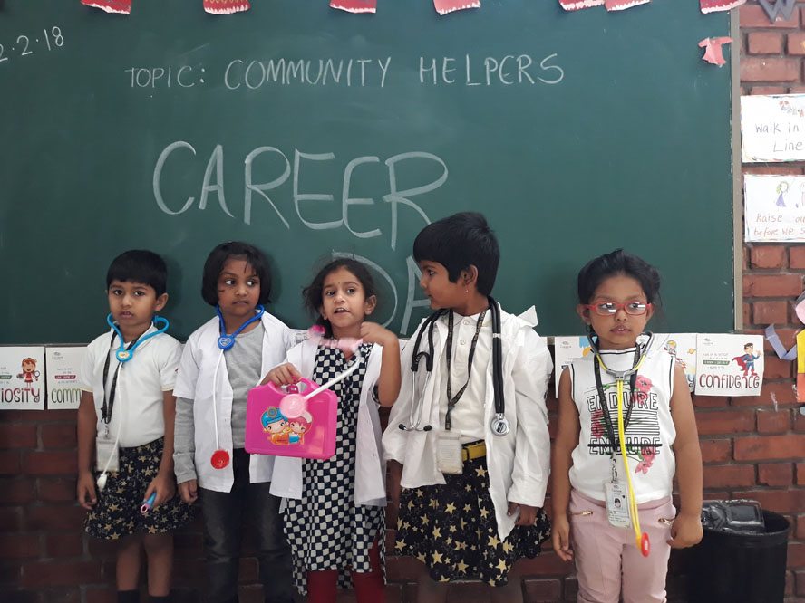 The Gaudium International School In Hyderabad PP1 Careerday 2018 5