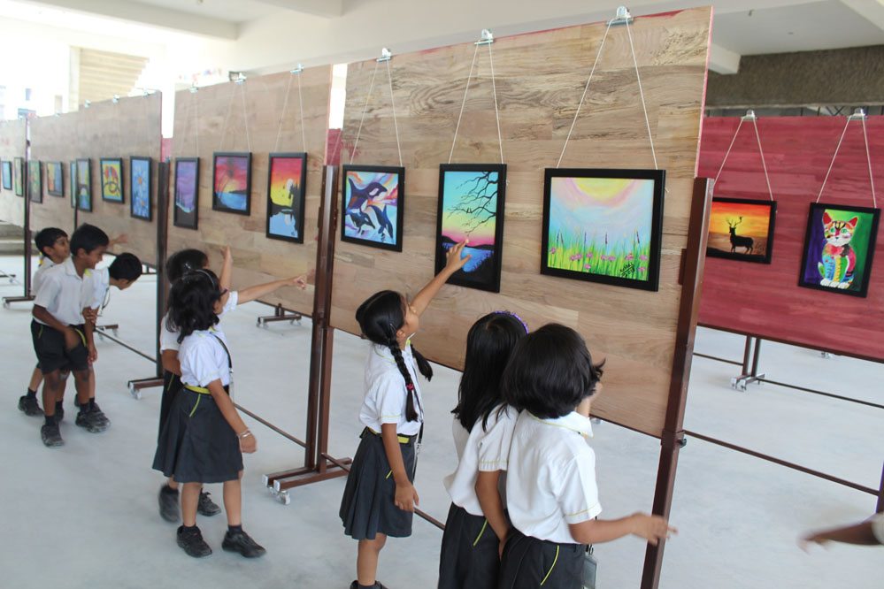 The Gaudium International School Hyderabad Art Exhibition 2018 2