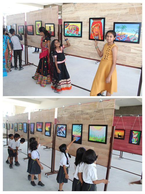 The Gaudium International School Hyderabad Art Exhibition 2018 3