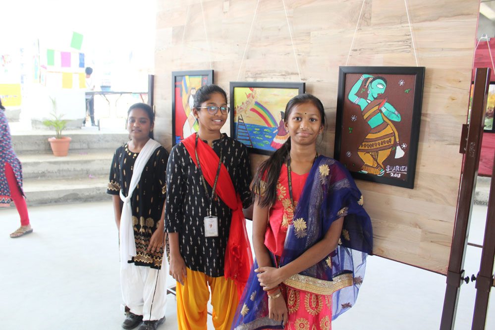 The Gaudium International School Hyderabad Art Exhibition 2018 7