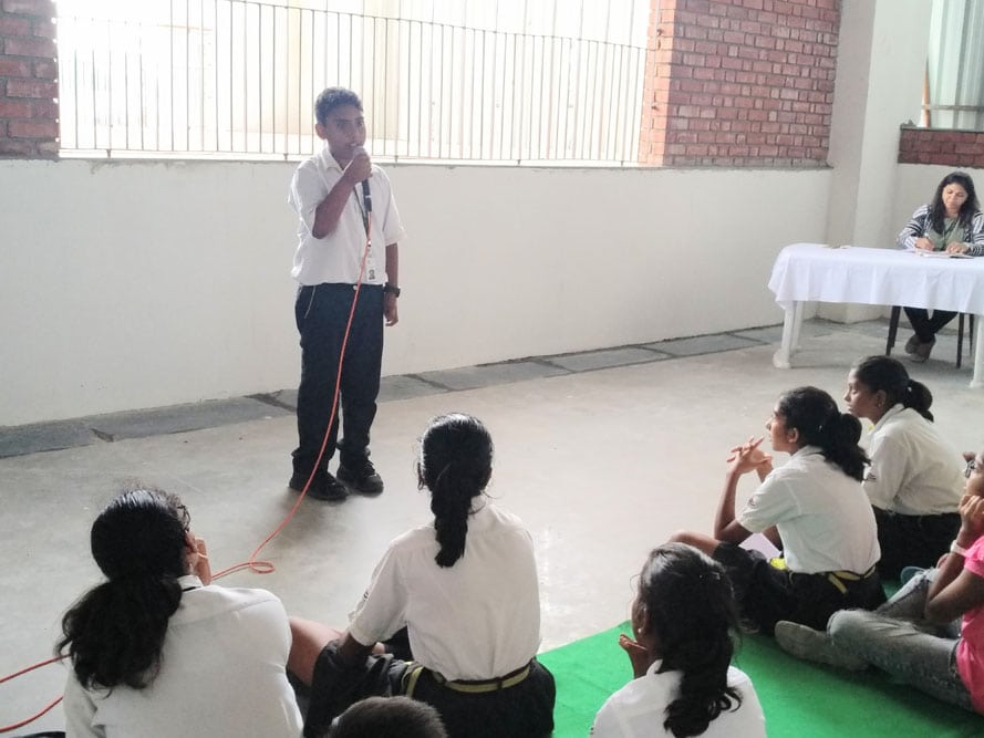 The Gaudium International School Hyderabad Literacy Day 2018 2