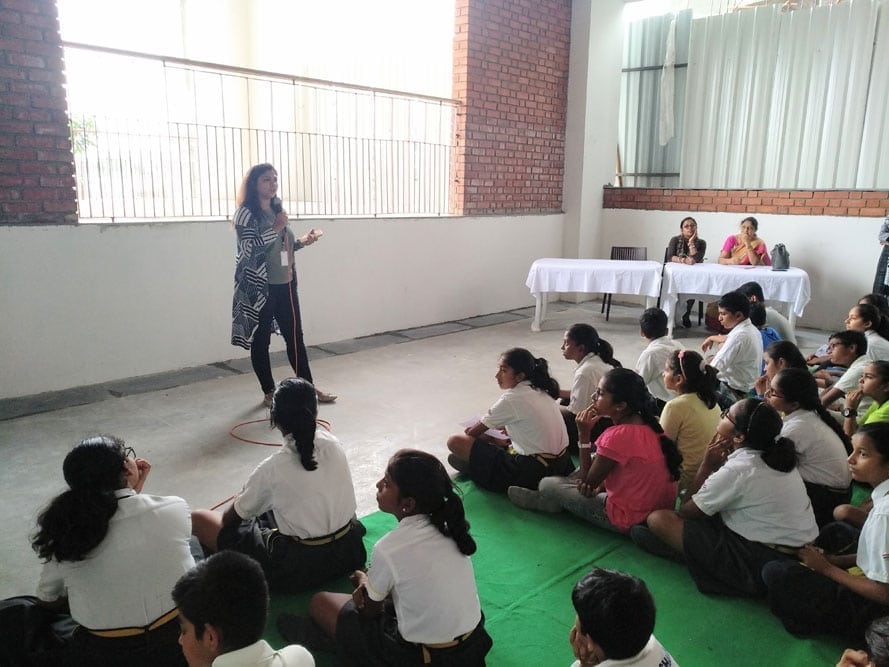 The Gaudium International School Hyderabad Literacy Day 2018 3