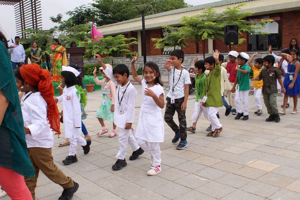 The Gaudium International School Hyderabad Independence Day 2018 96