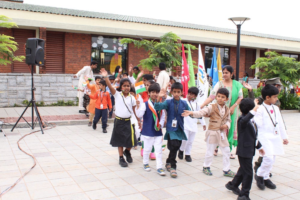 The Gaudium International School Hyderabad Independence Day 2018 98
