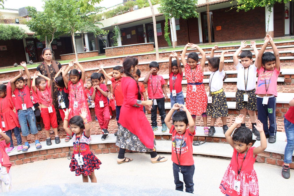 The Gaudium International School Hyderabad Red Day 2018 12
