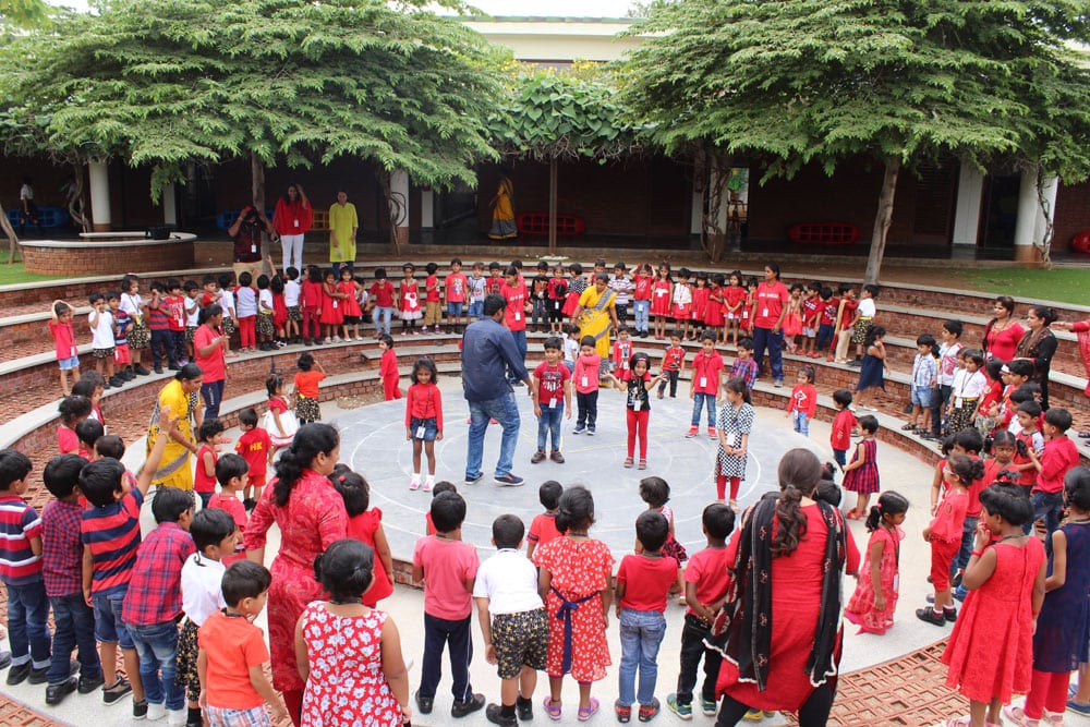 The Gaudium International School Hyderabad Red Day 2018 16