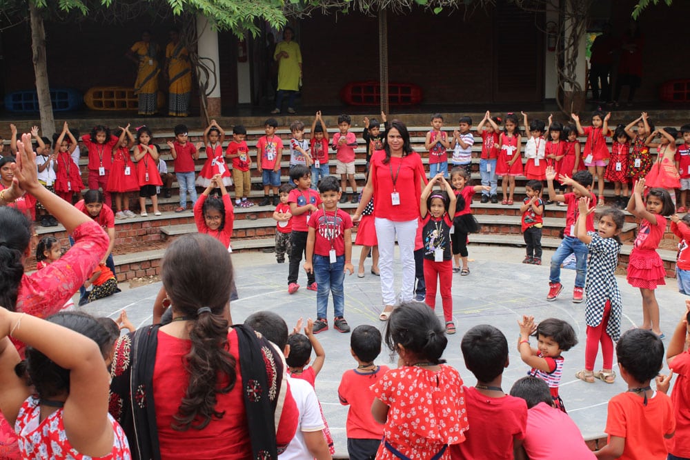 The Gaudium International School Hyderabad Red Day 2018 27