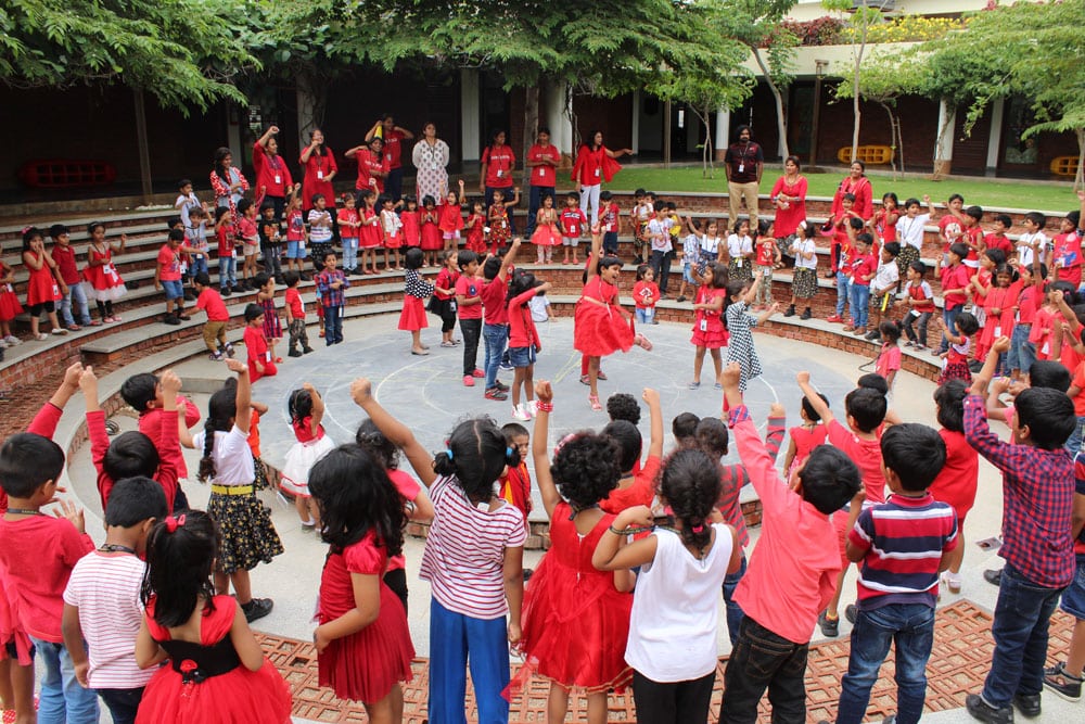 The Gaudium International School Hyderabad Red Day 2018 45
