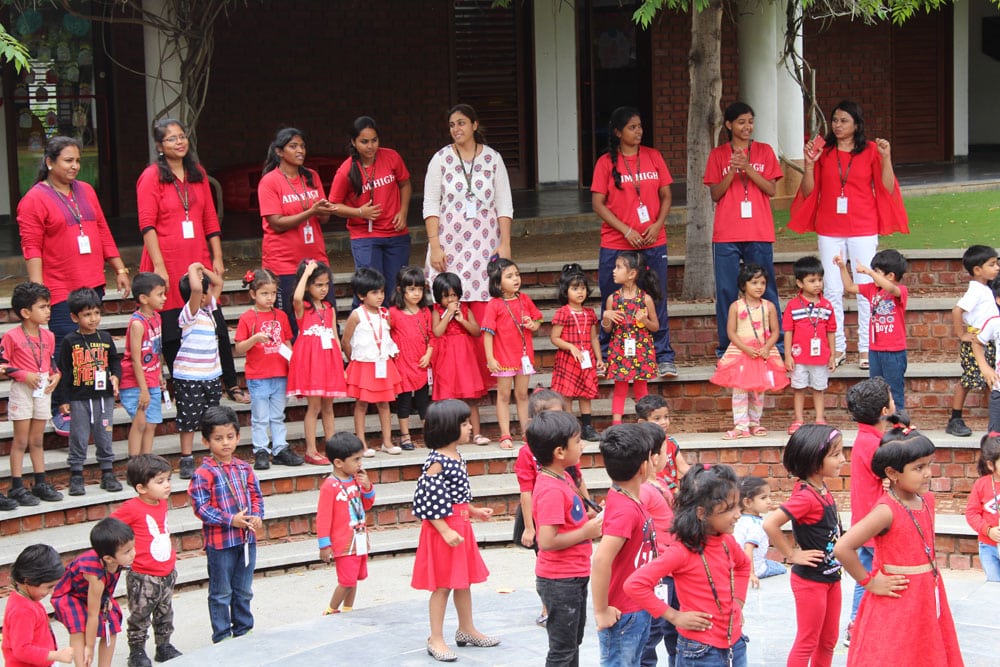 The Gaudium International School Hyderabad Red Day 2018 46