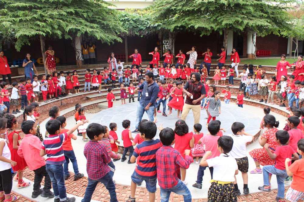 The Gaudium International School Hyderabad Red Day 2018 50
