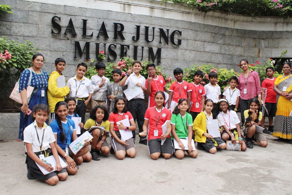 The Gaudium International School Hyderabad Salajung Visit 2018 08 14