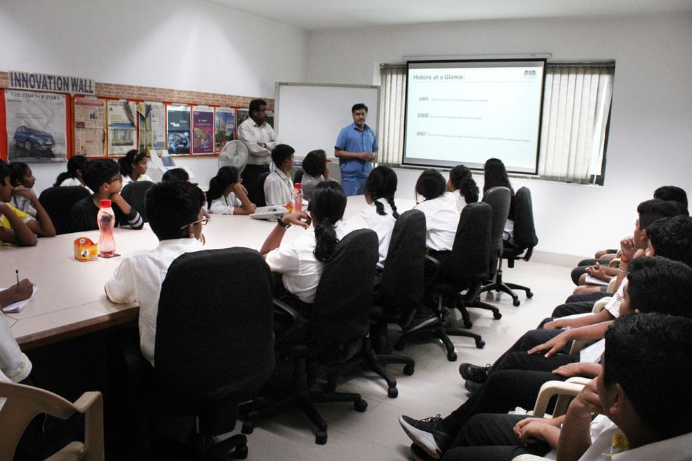 Visit to Times Of India Press  International School In Hyderabad