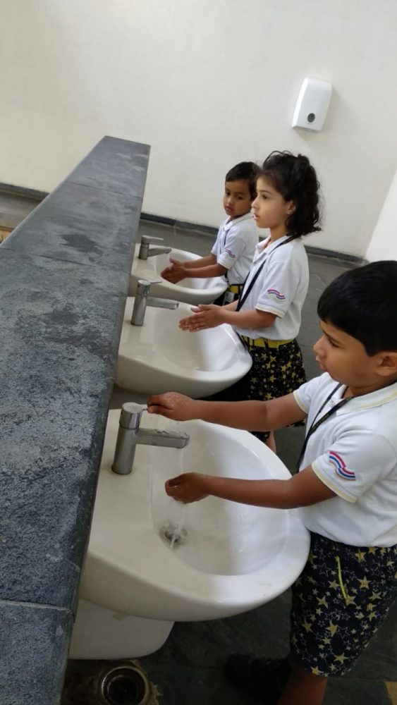 The Gaudium International School Hyderabad Handwash Day 2018 6