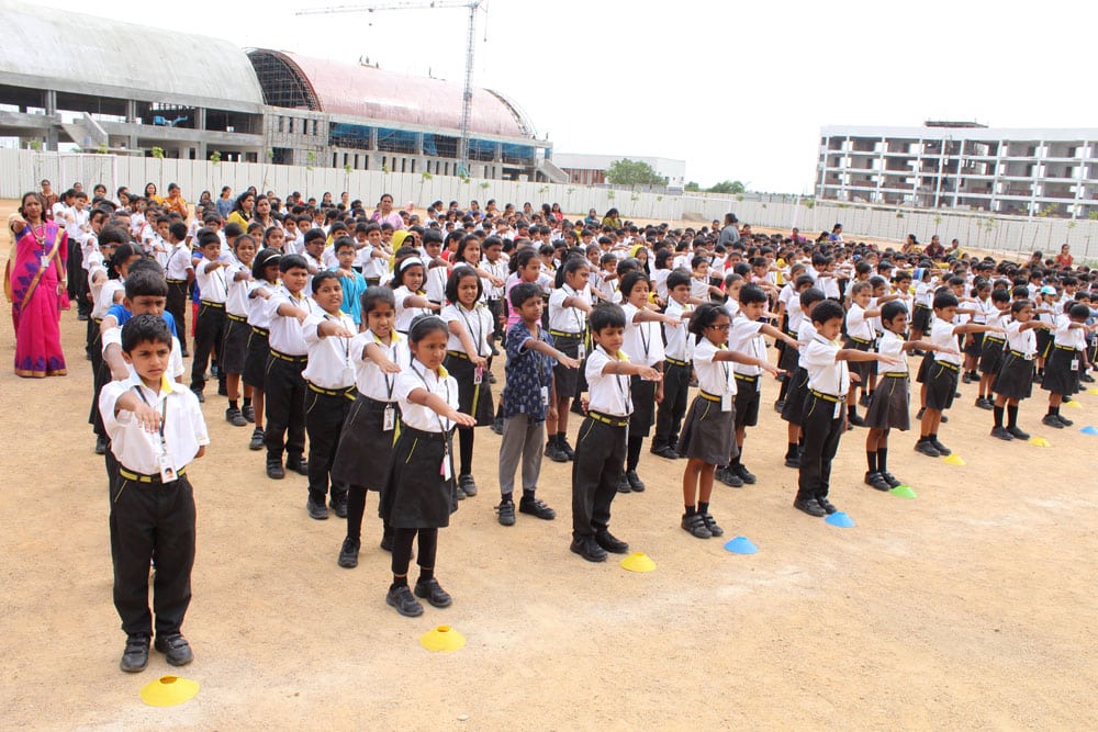 The Gaudium International School Hyderabad Oath Taking 2018 2