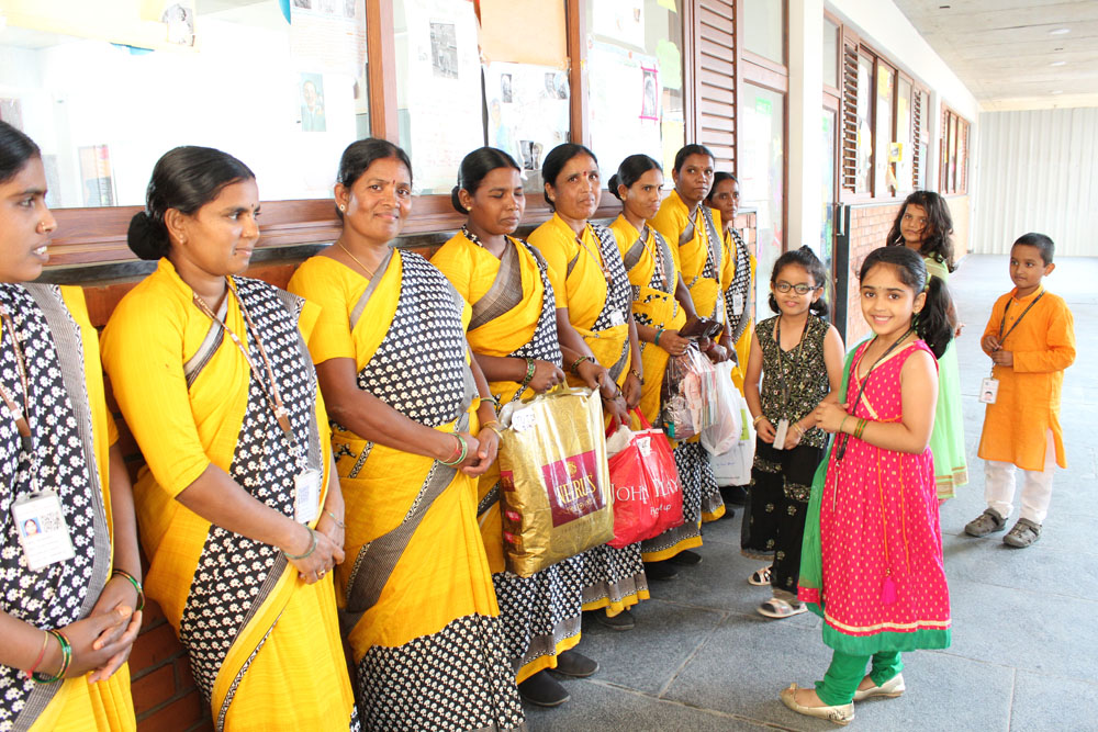 The Gaudium International School Hyderabad Joy Of Giving 2018 2
