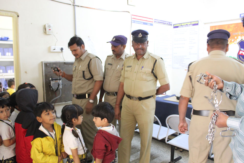 The Gaudium International School Hyderabad Police Station Visit 2019 02 6