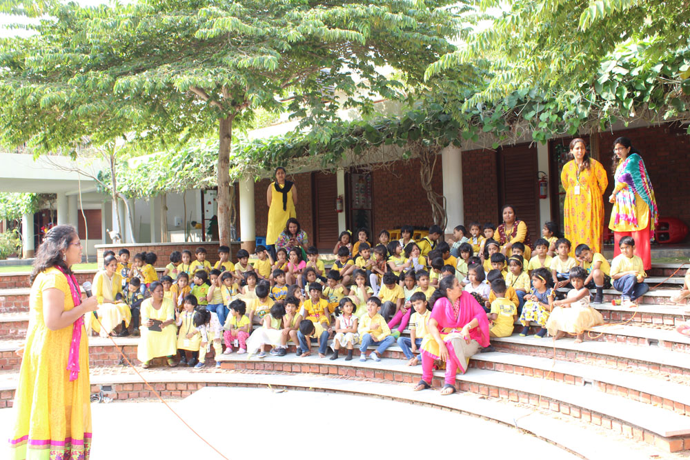 The Gaudium International School Hyderabad Yellow Day 2019 4