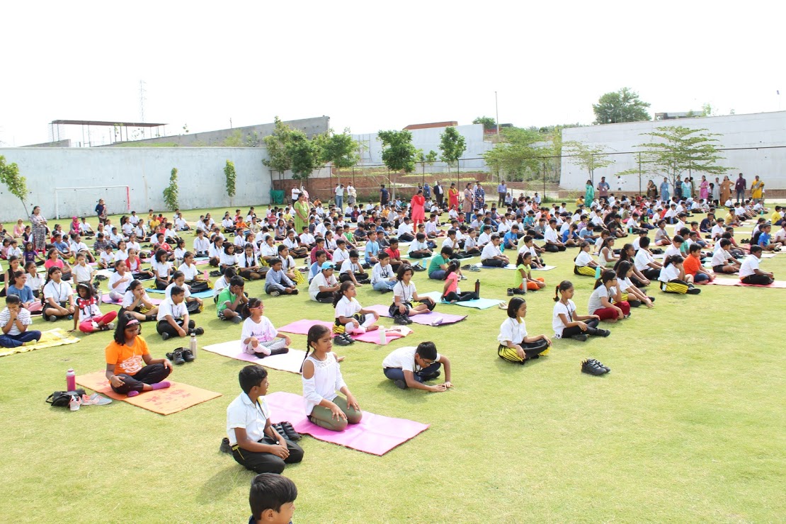The Gaudium International School Hyderabad Yoga Day 2019 3