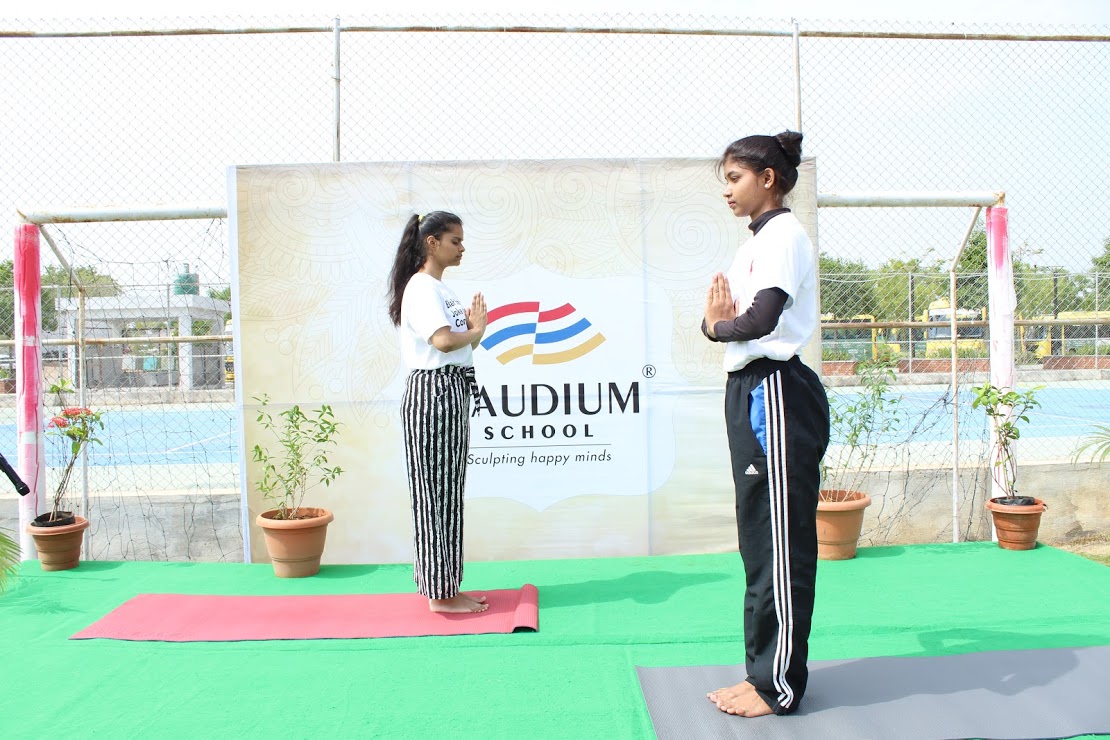 The Gaudium International School Hyderabad Yoga Day 2019 5