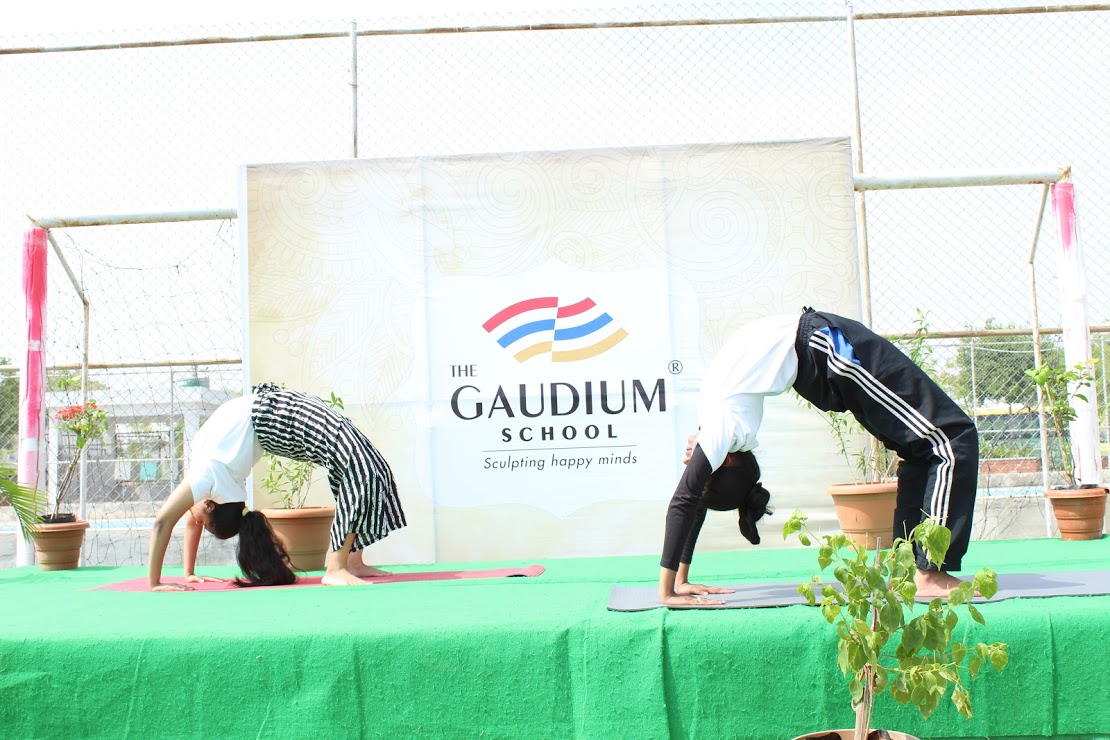 The Gaudium International School Hyderabad Yoga Day 2019 7