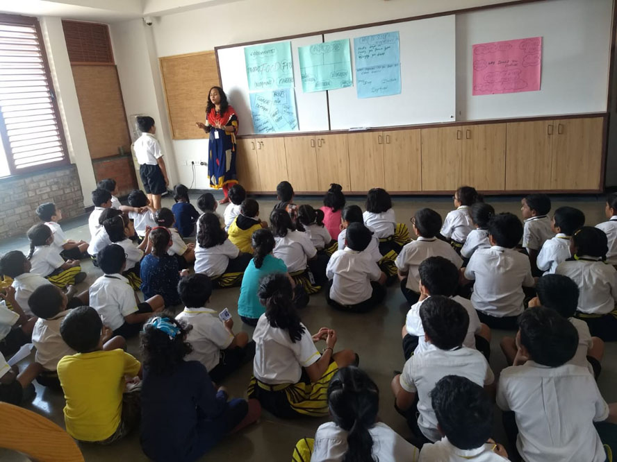 The Gaudium International School Hyderabad Guest Talk Body Parts 2019 2