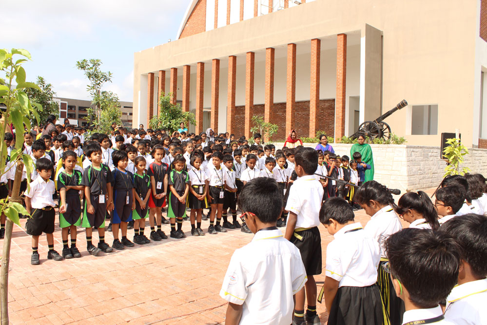 The Gaudium International School Hyderabad Morning Assembly 2019 3