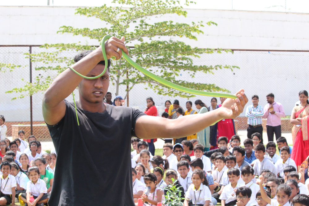 The Gaudium International School Hyderabad World Snake Day 2019 2