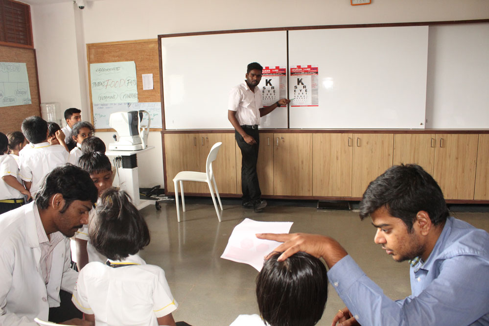 The Gaudium International School Hyderabad health check up 2019 5
