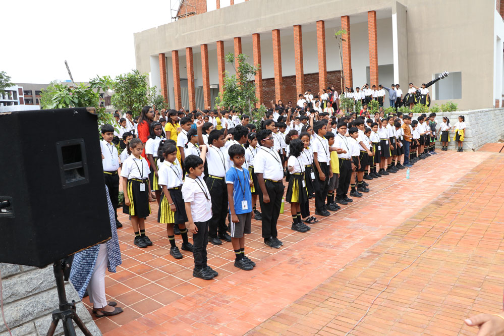 The Gaudium International School Hyderabad Assembly 3H 2019 1