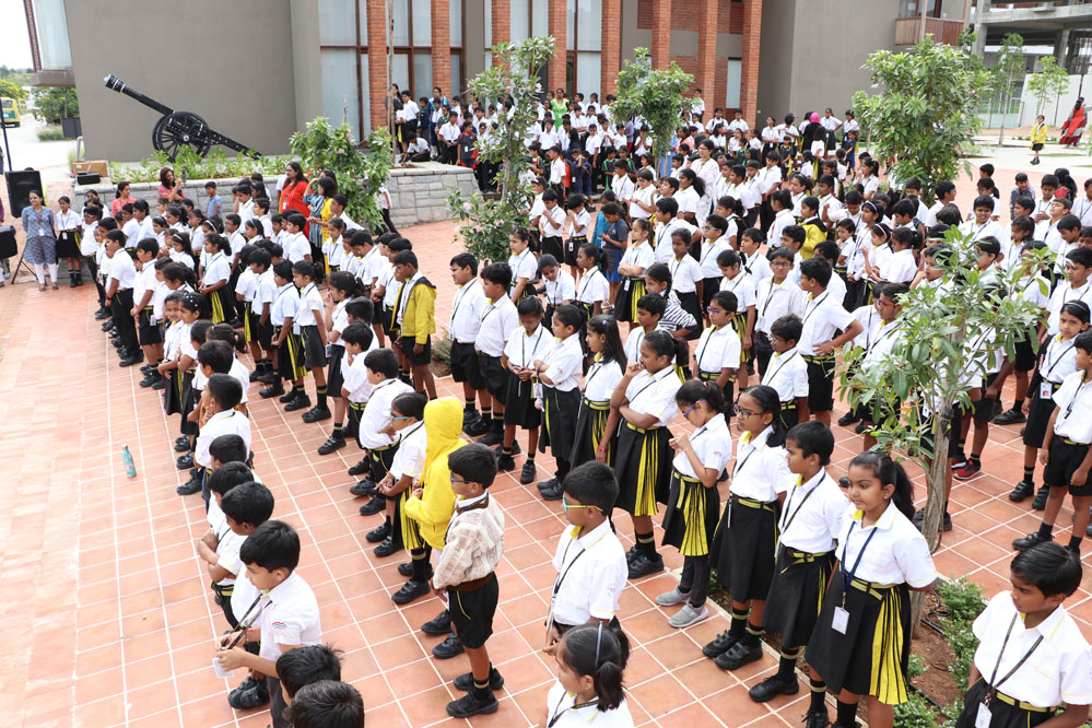 The Gaudium International School Hyderabad Assembly 3H 2019 2