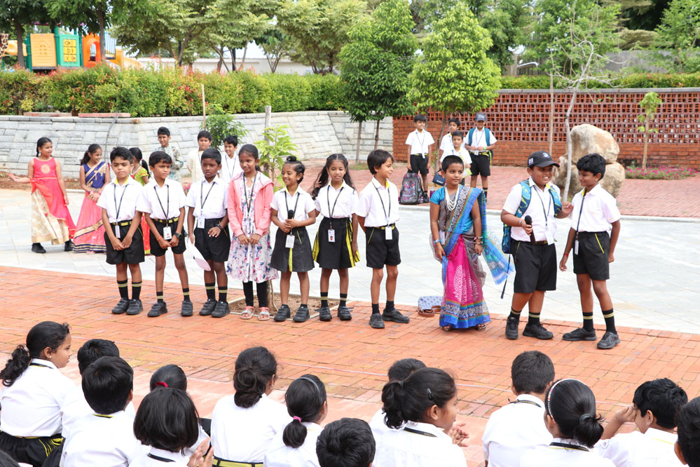 The Gaudium International School Hyderabad Assembly 3H 2019 6