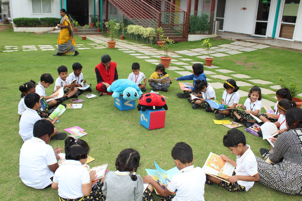 The Gaudium International School Hyderabad Literacy Day PYP 2019 2