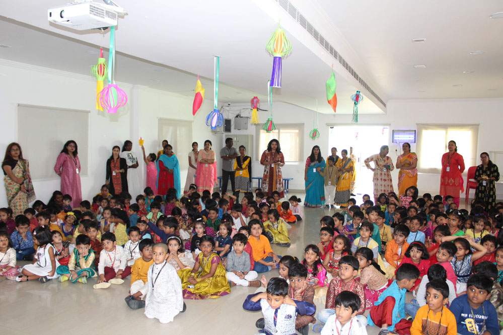 The Gaudium International School Hyderabad Diwali 2019 Nanakramguda 2