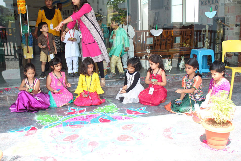 The Gaudium International School Hyderabad Diwali 2019 Nanakramguda 4