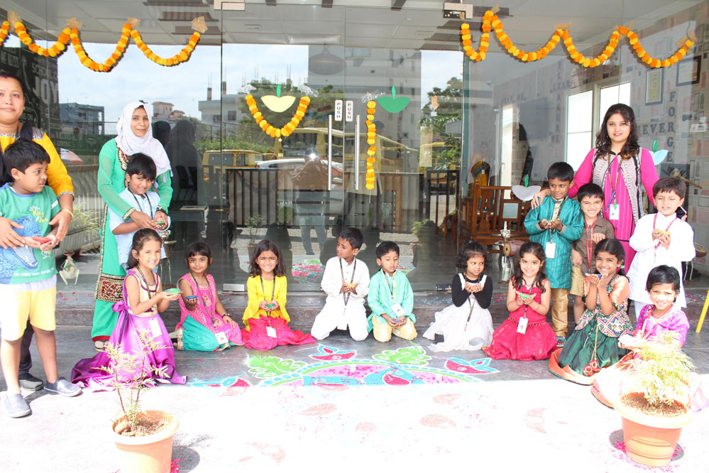 The Gaudium International School Hyderabad Diwali 2019 Nanakramguda 5