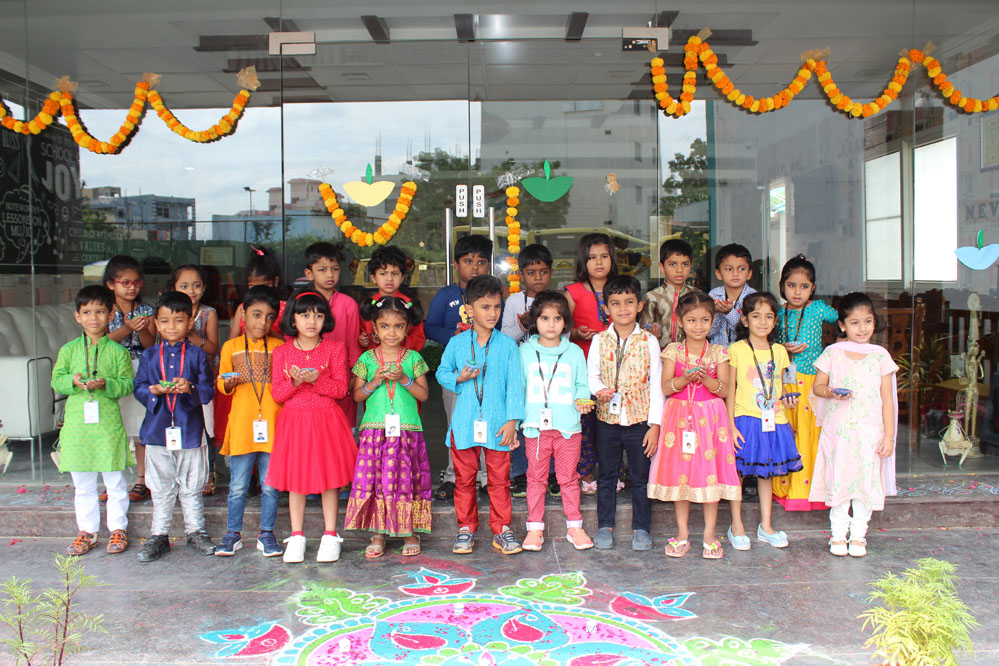 The Gaudium International School Hyderabad Diwali 2019 Nanakramguda 7