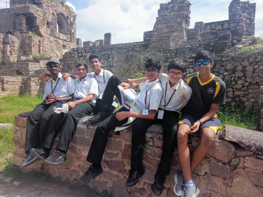 The Gaudium International School Hyderabad Golkonda Trip 2019 2