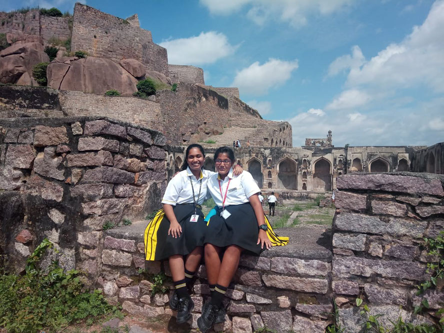 The Gaudium International School Hyderabad Golkonda Trip 2019 3