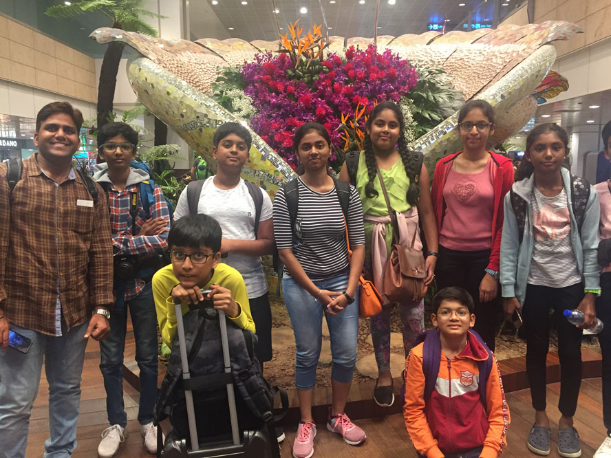 The Gaudium International School Hyderabad Singapore Trip 2019 6