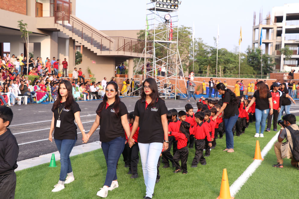 The Gaudium international School Hyderabad Annual Sports Day Playgroup 2020 10