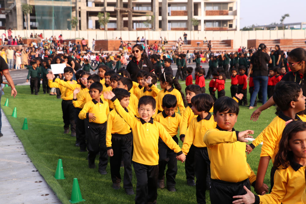 The Gaudium international School Hyderabad Annual Sports Day Playgroup 2020 11