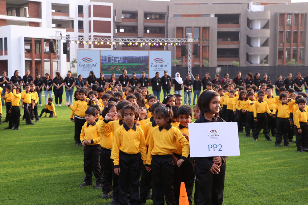 The Gaudium international School Hyderabad Annual Sports Day Playgroup 2020 13