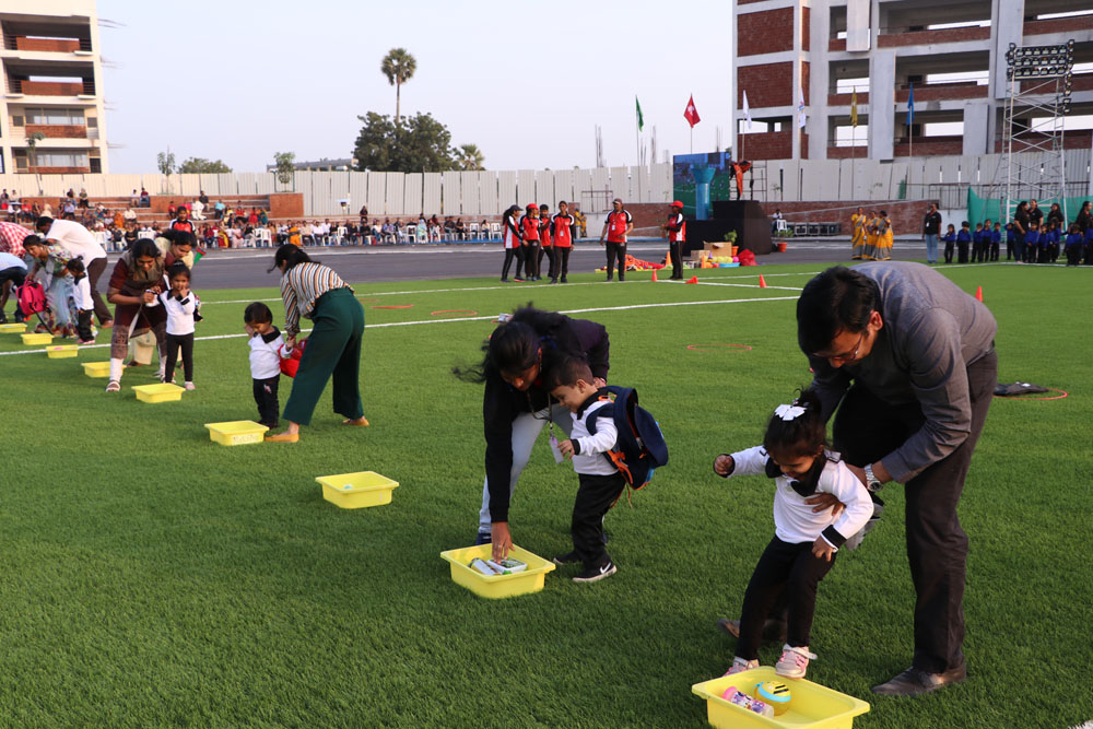 The Gaudium international School Hyderabad Annual Sports Day Playgroup 2020 19
