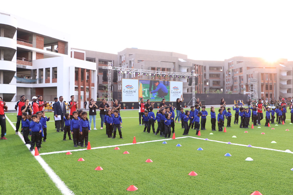 The Gaudium international School Hyderabad Annual Sports Day Playgroup 2020 22