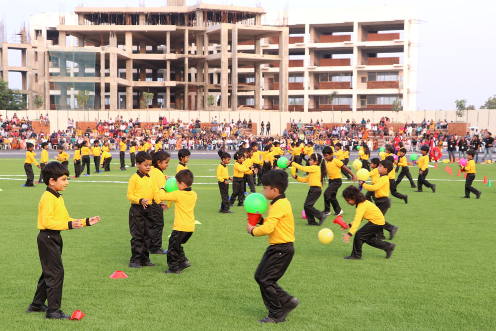 The Gaudium international School Hyderabad Annual Sports Day Playgroup 2020 27