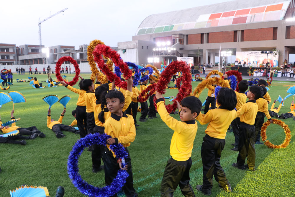 The Gaudium international School Hyderabad Annual Sports Day Playgroup 2020 30