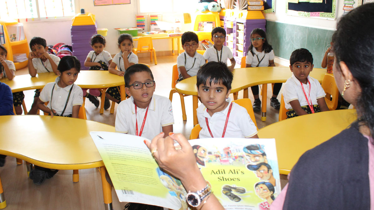 The Gaudium International School Hyderabad Read Aloud Day 2020 4