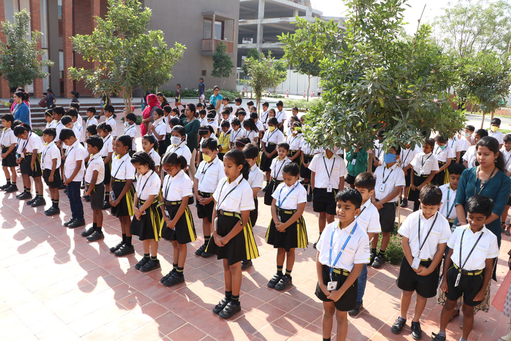 The Gaudium International School Hyderabad  2G Assembly 2020 2